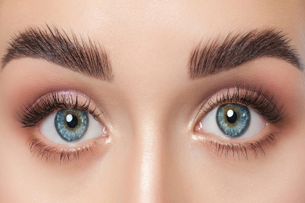 Eyelash and eyebrow lift and lamination in Dubai Hair Keratin in