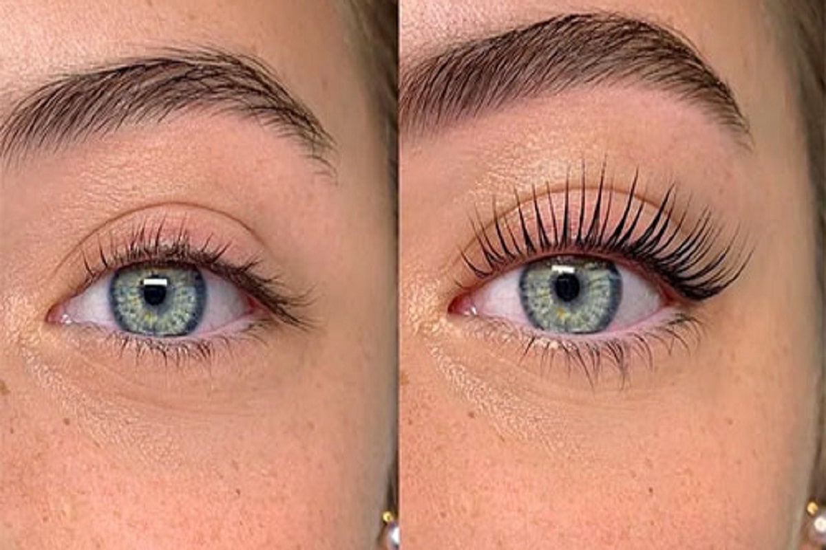 Eyelash and eyebrow lift and lamination in Dubai Hair Keratin in